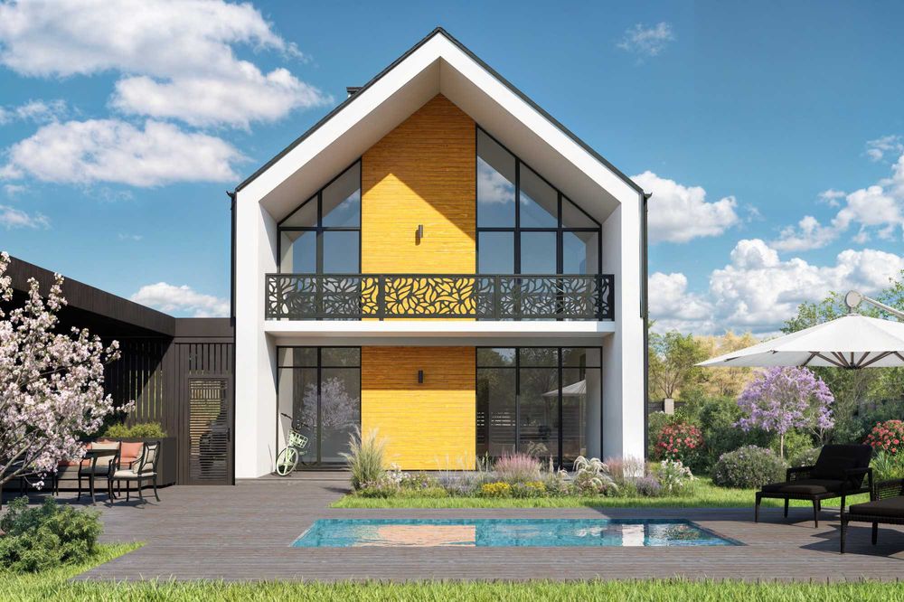 Будинок 130 м² з безпечною кімнатою КМ Ovillas