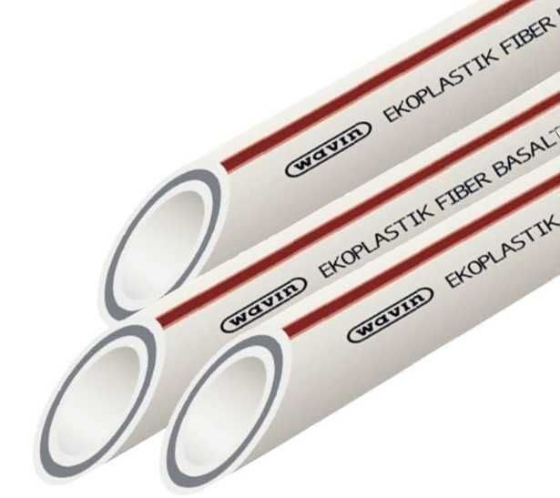 Труби та фітінги для опалення Wavin Ekoplastik Fiber Basalt Plus Чехія