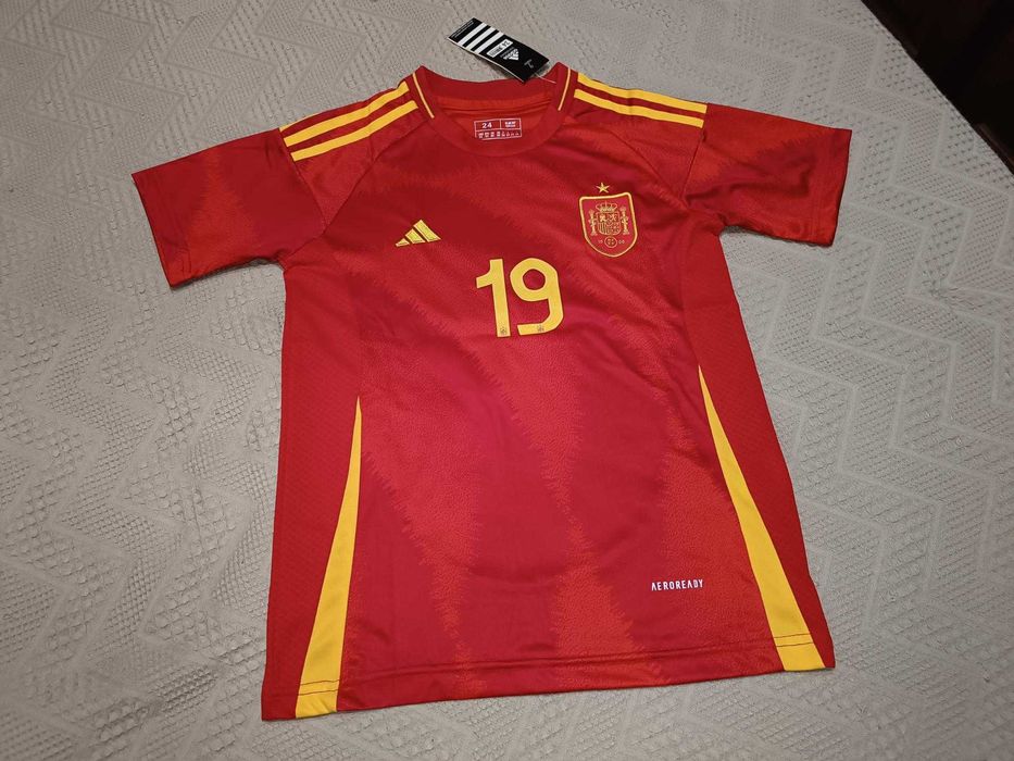 Camisola Criança LAMINE YAMAL Equipamento ESPANHA | NOVO