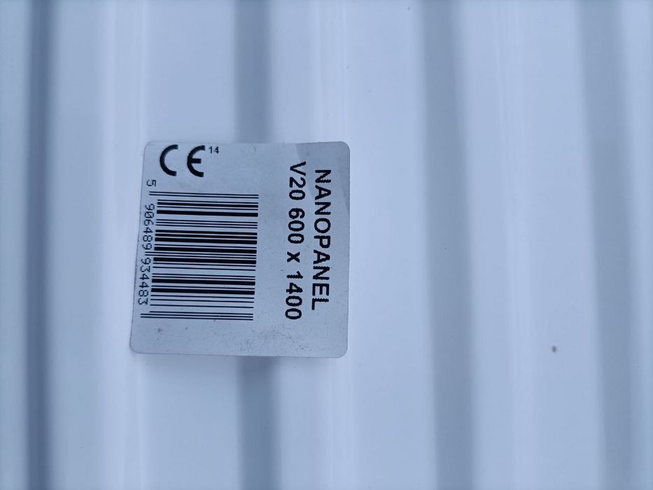 Grzejniki NANOPANEL V20 600x1400