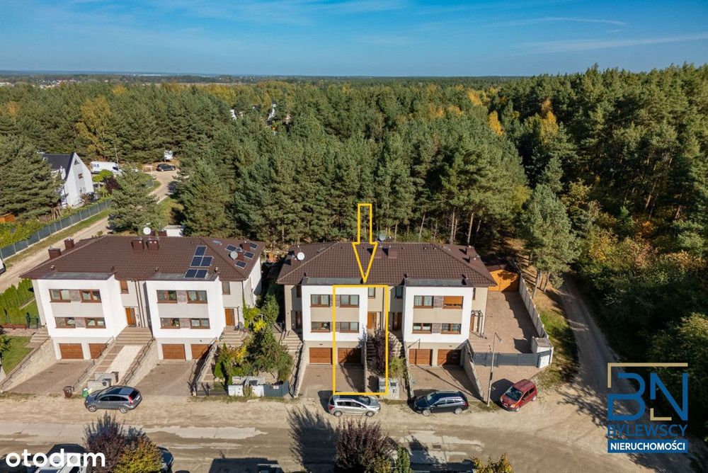 Funkcjonalny dom szeregowy I Puszcza Zielonka
