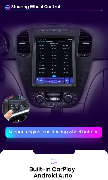 Android Tesla Insignia opel 8gb ramu 128 pamięci