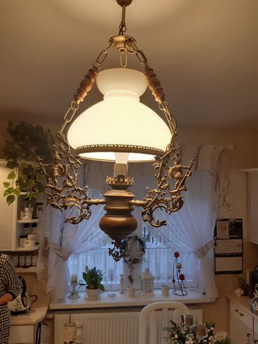 Piękna Nimiecka lampa sufitowa