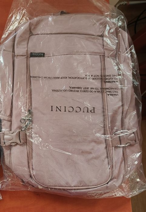 Różowy plecak Puccini