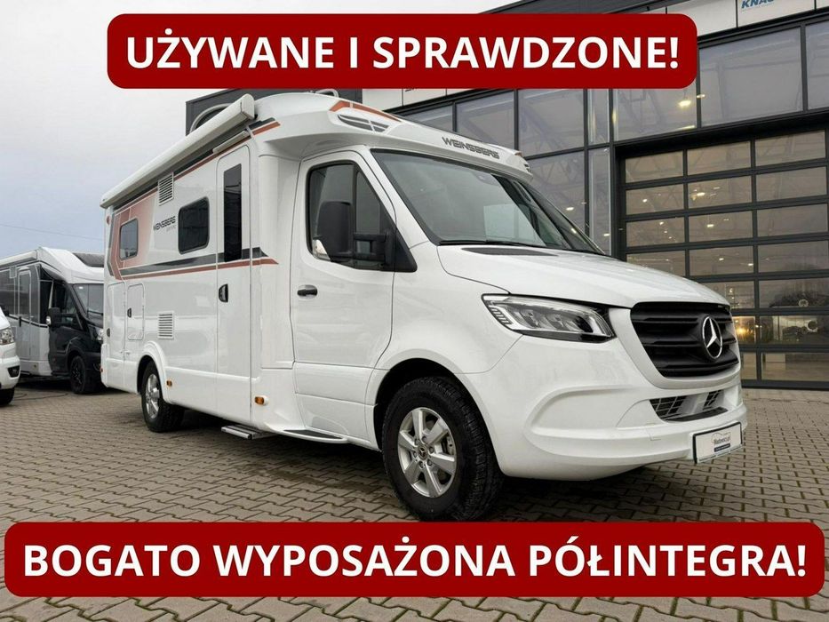Weinsberg CaraCompact MB 640 MEG [Edittion Pepper]  Używana półintegra, zadbana i doposażona! WARSZAWA!