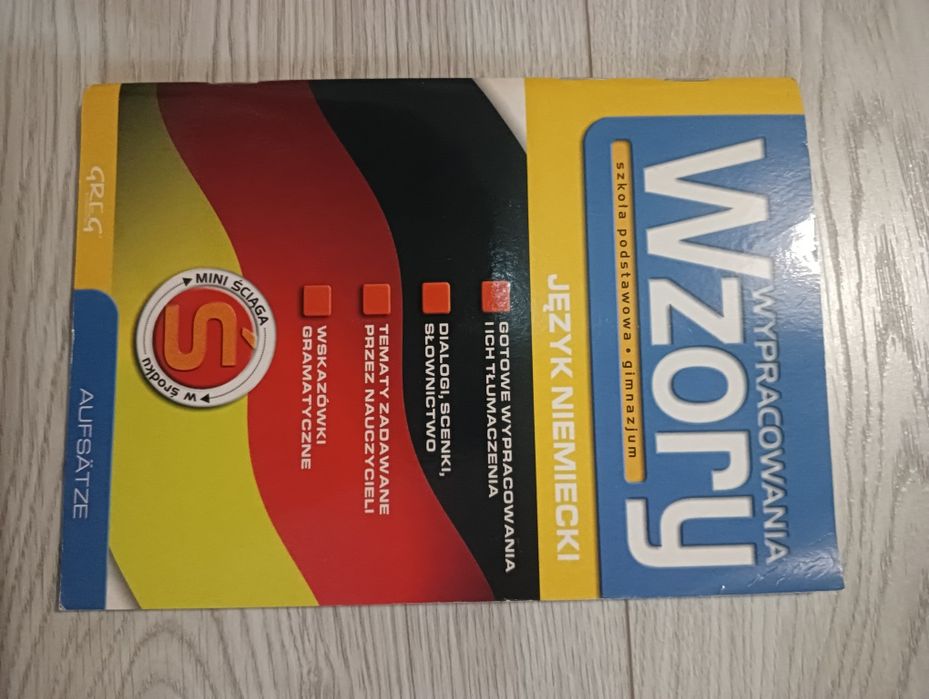 NOWE Książki j.niemiecki Wzory wypracowania GREG