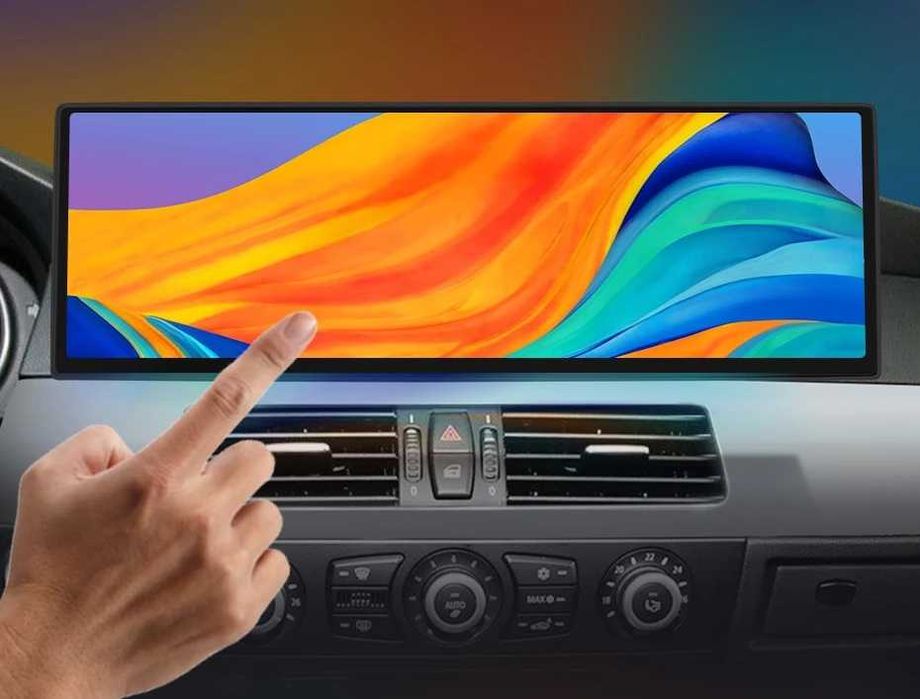 CarPlay Android Auto Radio GPS Nawigacja DAB+ Opcja WiFi 4G USB MP3 YouTube Bluetooth Android BMW 3  E90 E91 E92 E93 14,9 cala