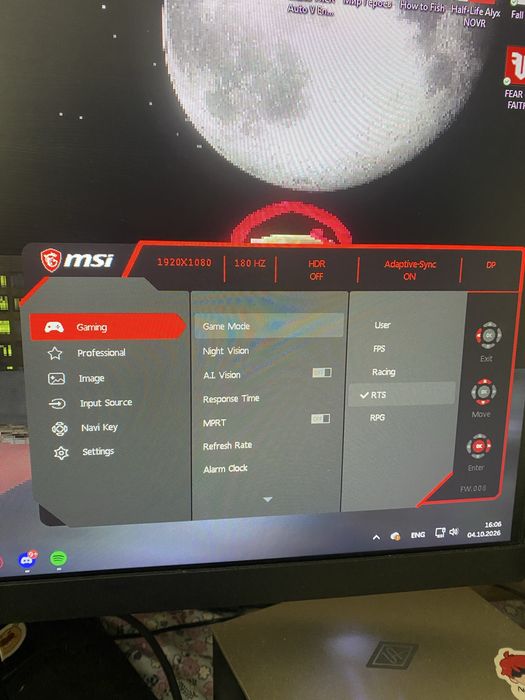 Продаю мониторы (MSI MAG 256F 180Hz, MSI MP PRO242 75Hz)