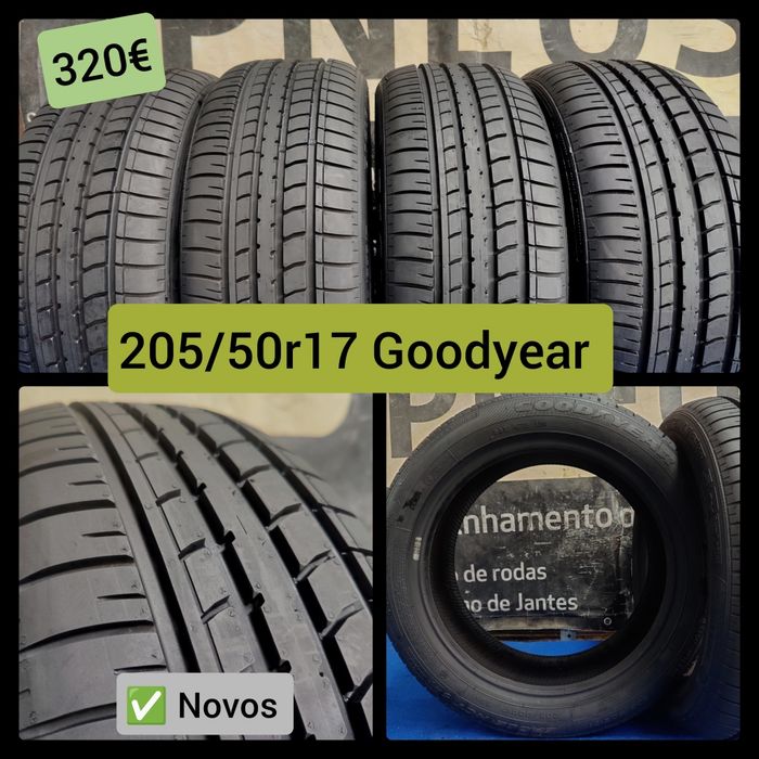 Pneus novos 205/50r17  Goodyear