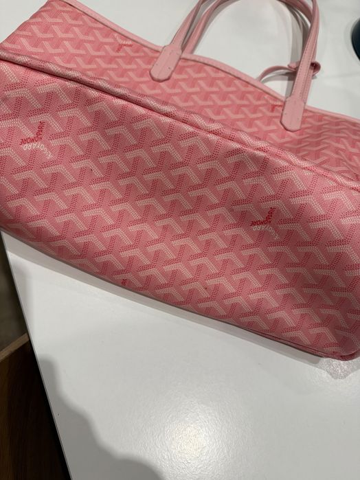 Różowa torba shopper