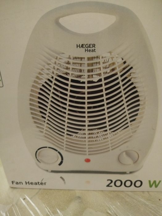 Ventilador Compacto HAEGER Heat (Apenas Função de Ar/Ventoinha)