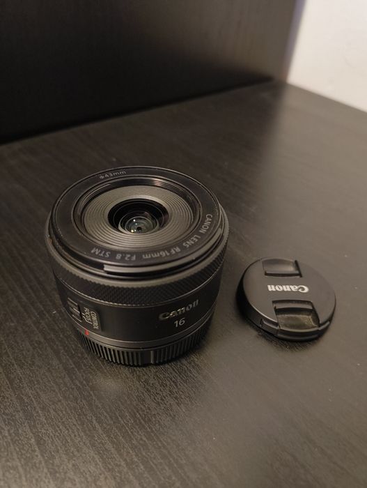 Canon RF 16mm f2.8 stm - IMPECÁVEL