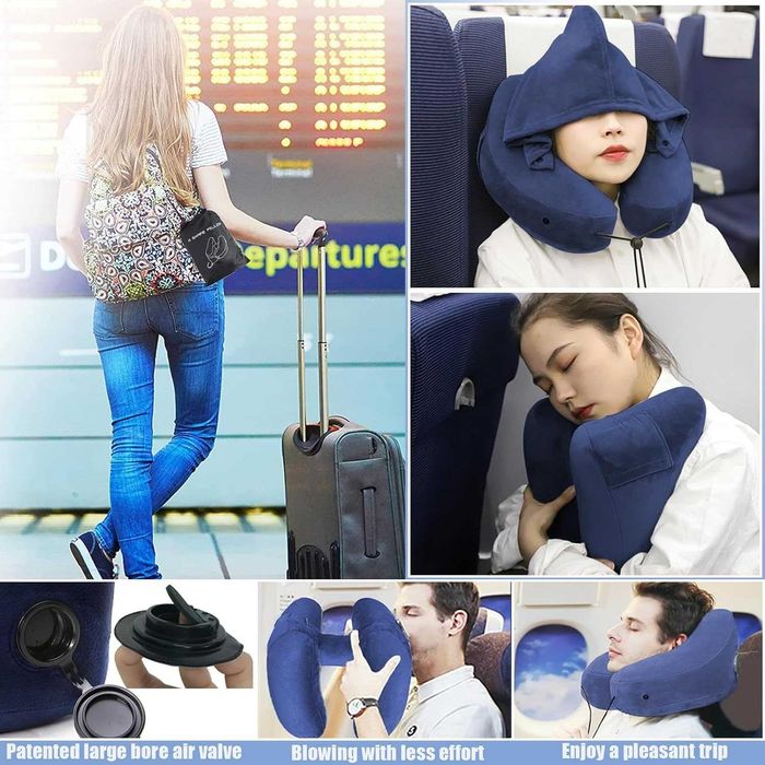 Nowa poduszka podróżna / zagłówek / poducha do samolotu/ rogal !2919!