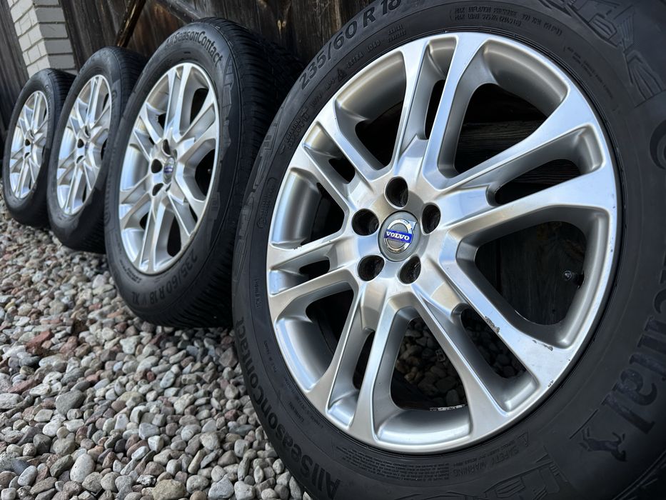 VOLVO XC60 XC70 XC90 kpl KOŁA felgi R-DESIGN 235/60-18 zima 5x108 ET50