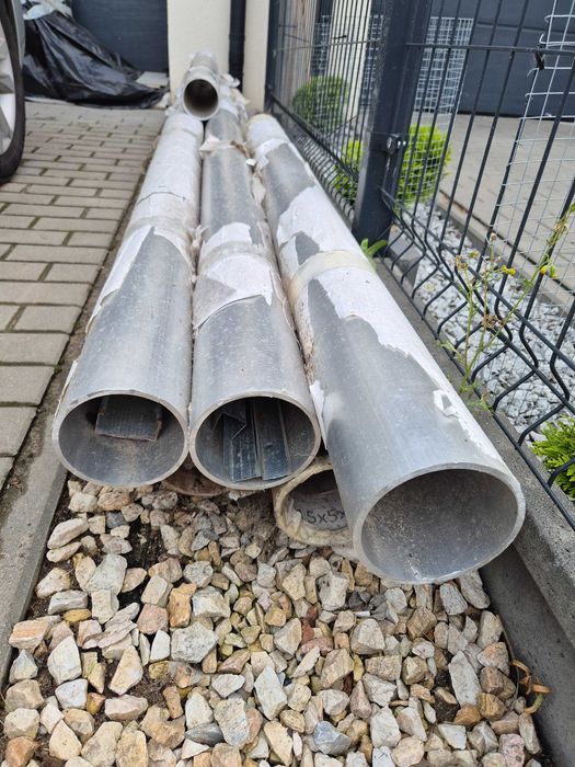 Rury aluminiowe szerokość 12cm
