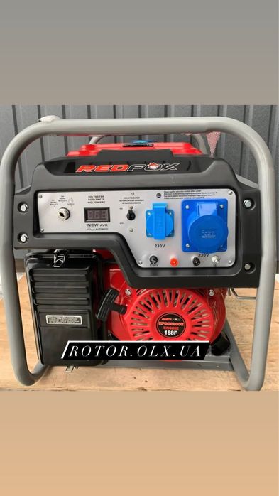 Генератор бензиновый REDFOX RFGG5560E 5.5 кВт Poland Качество Гарантия