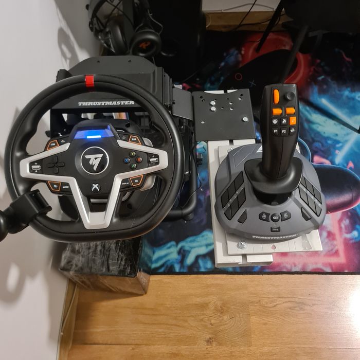 Thrustmaster, kierownica, joystick, sim, ets2, fs