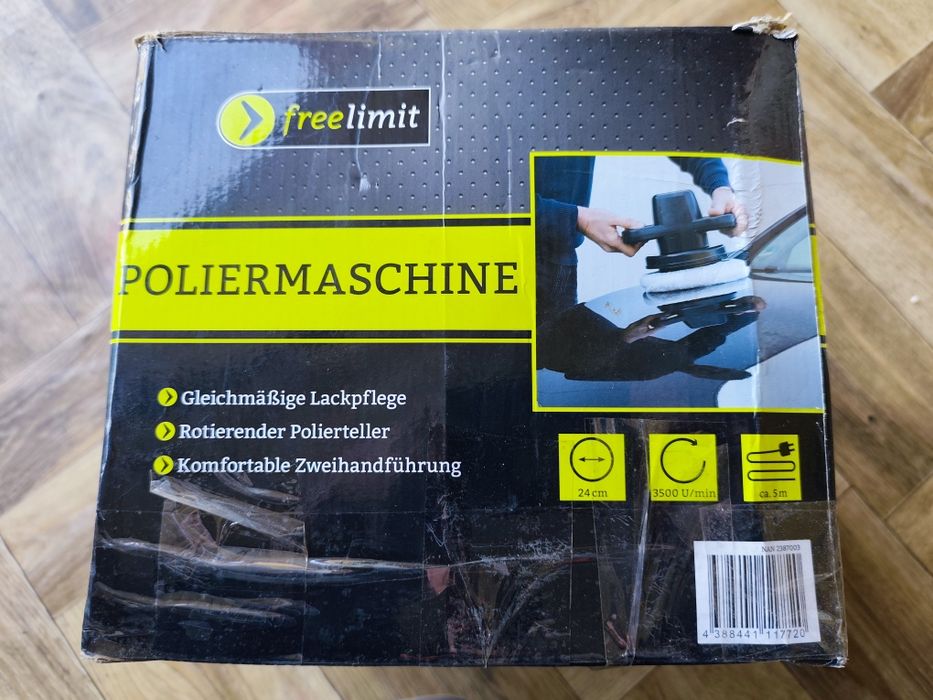 Polerka samochodowa Freelimit 120W 24cm