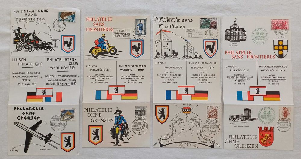Filatelia - La Philatélie sans Frontières 1967 a 1970