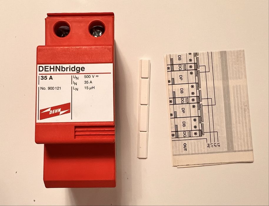 DEHN 900 121 – dławik / ogranicznik przepięć 500 V 35 A – nowy