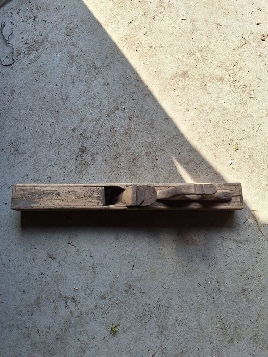 Stary oryginalny zabytkowy hebel,strug