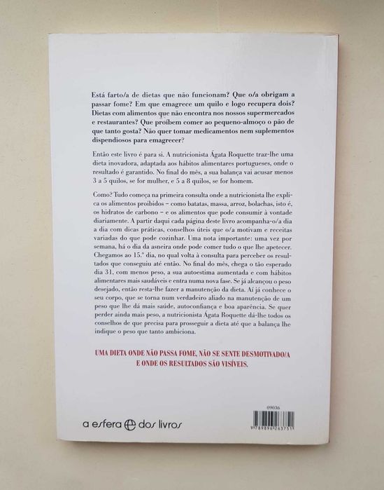 Livro 'A Dieta dos 31 Dias' de Ágata Roquette