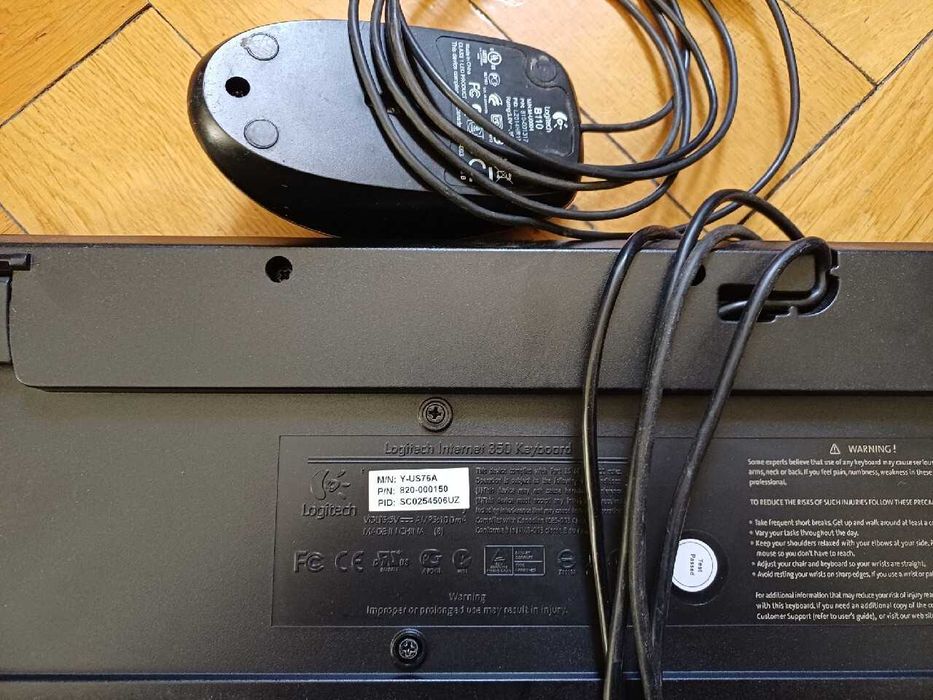 Mysz i klawiatura Logitech USB