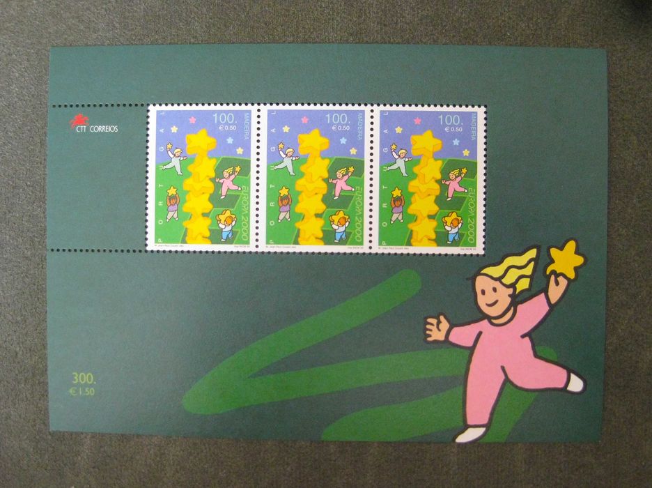 Blocos nº 228/230 – Europa Portugal – Juventude