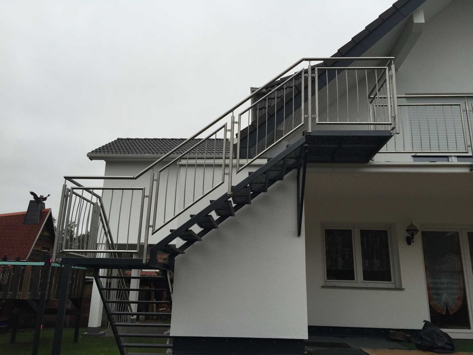 Balustrady balkony barierki, schody, szkło, aluminium, stal, inox