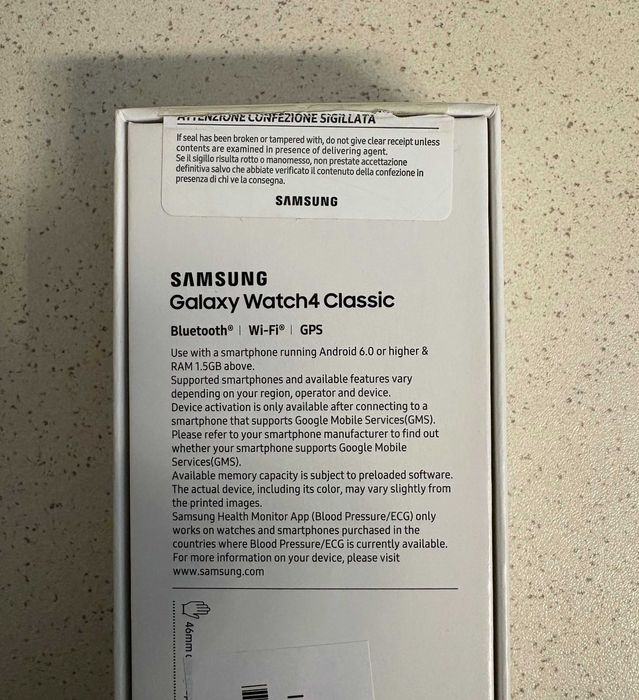 Smartwatch Galaxy Watch4 Classic