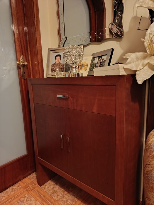 Móvel entrada com espelho