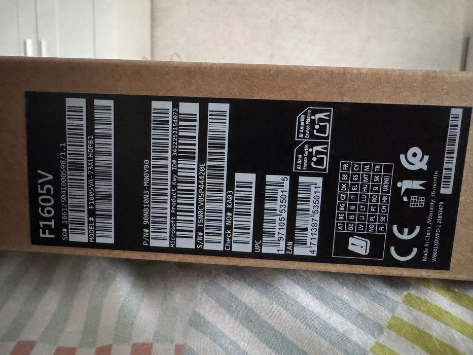 Asus Vivobook F1605V