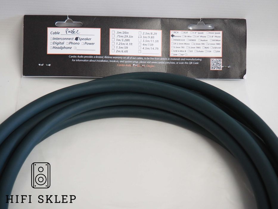 Cardas PARSEC -kabel głośnikowy 2x3m/zaproponuj cenę !!!