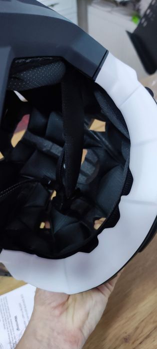 повнолицевий велошолом для МТВ/ендуро/даунхілу/ВМХ зі знімним козирком