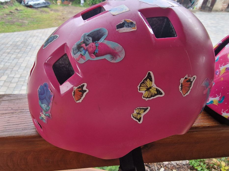 Kask kaski różowy 47-52