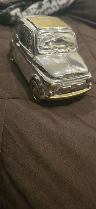 Mealheiro em prata ( Fiat 500 )