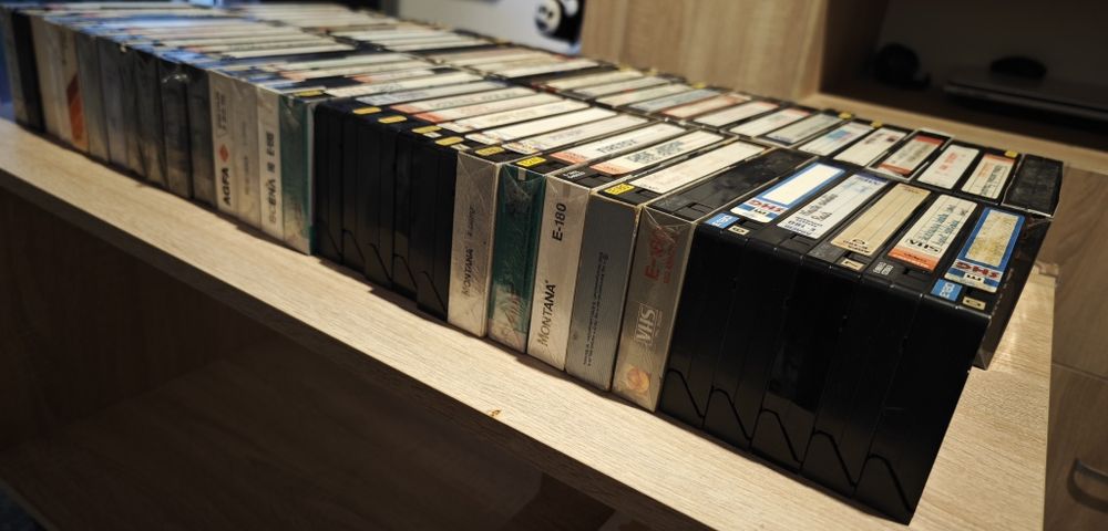 Zestaw Kaset VHS do Ponownego Nagrania