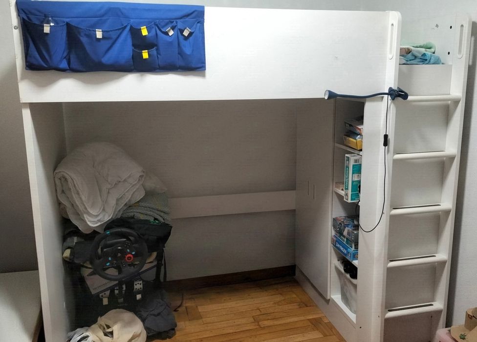 Cama beliche smastad IKEA
