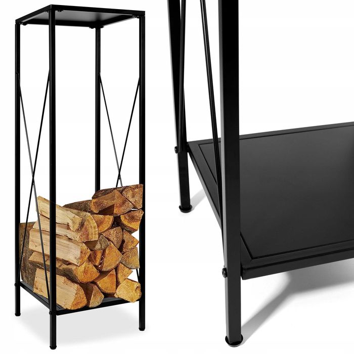 Stojak na drewno Kominkowe Do Pieca Ogniska Kominka XL