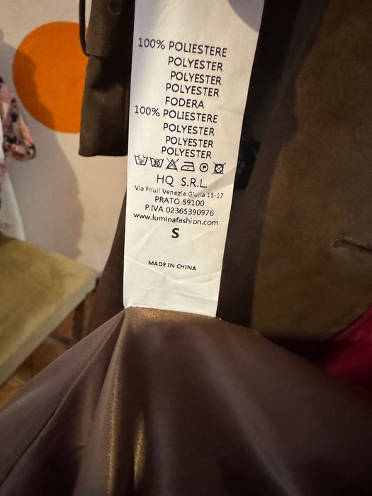 Casaco Castanho Lumina