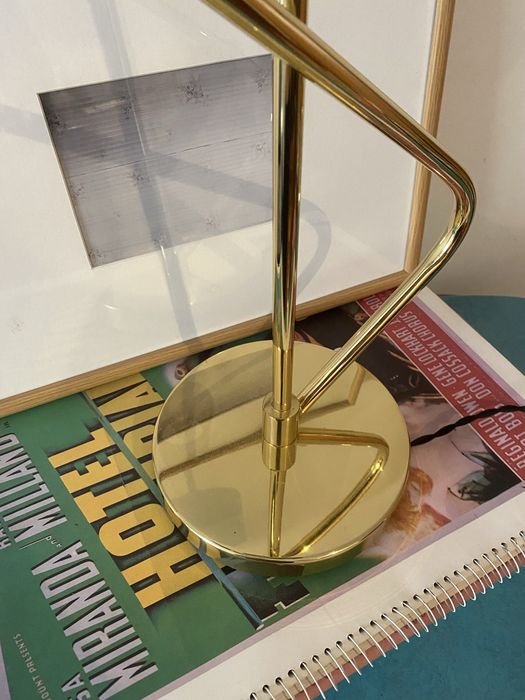 Candeeiro metálico Dourado