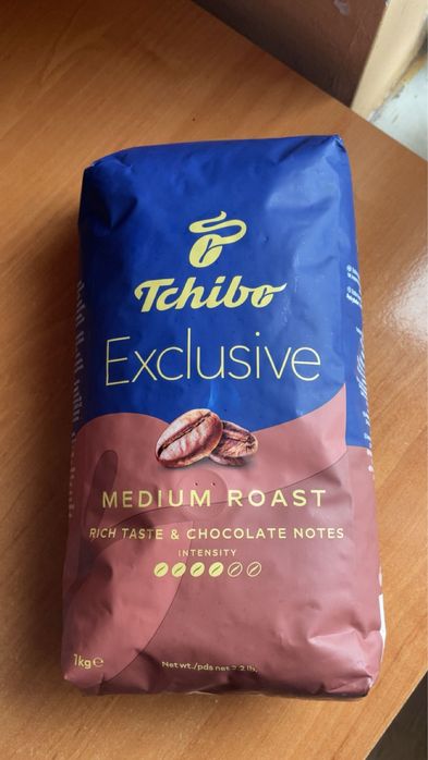 kawa ziarnista Tchibo Exclusive Medium Roast 1kg