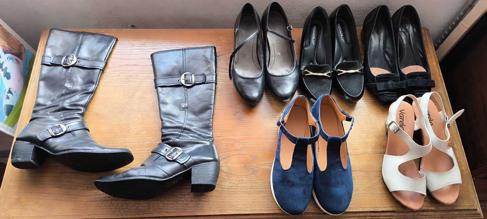 Sapatos mulher usados tamanho 40