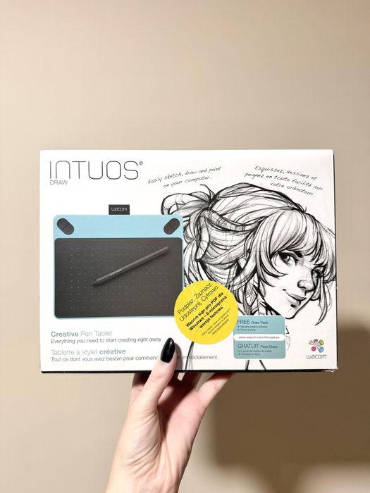 Tablet graficzny Wacom Intuos Draw Small Mint Blue