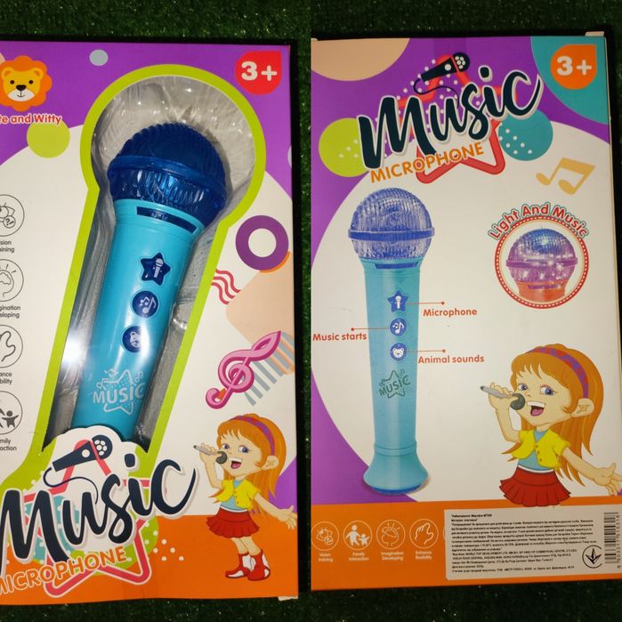 Дитячі мікрофони.