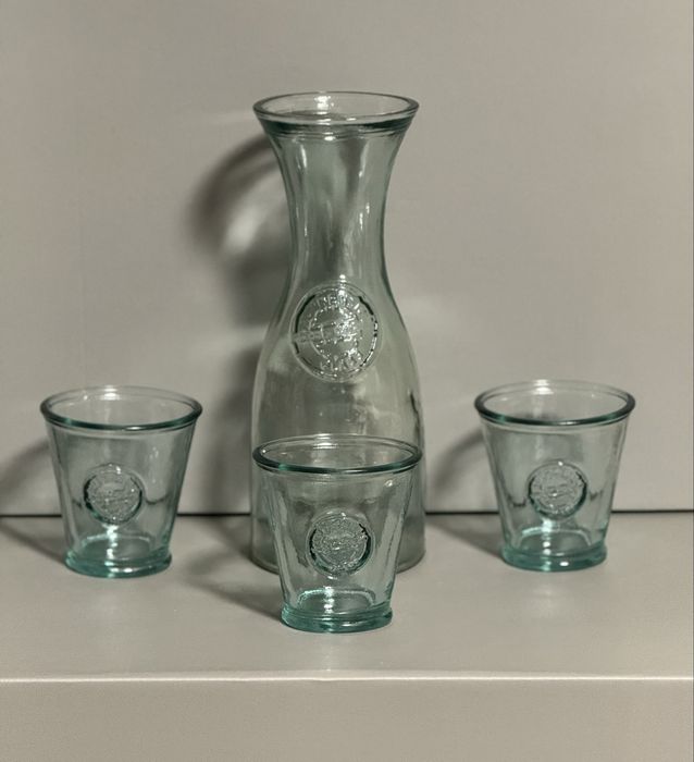 Набір для напоїв San Miguel Authentic. Перероблене скло.