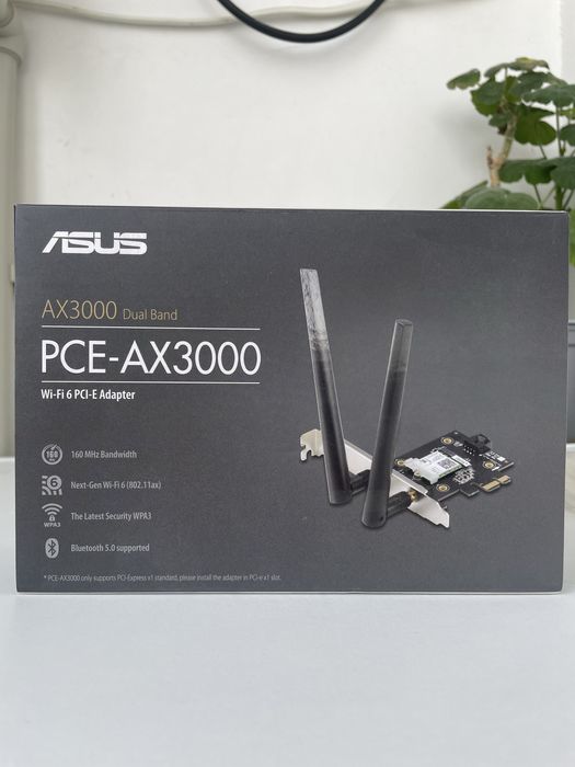 Wi-Fi адаптер AX3000 (Wi-Fi 6) для ПК