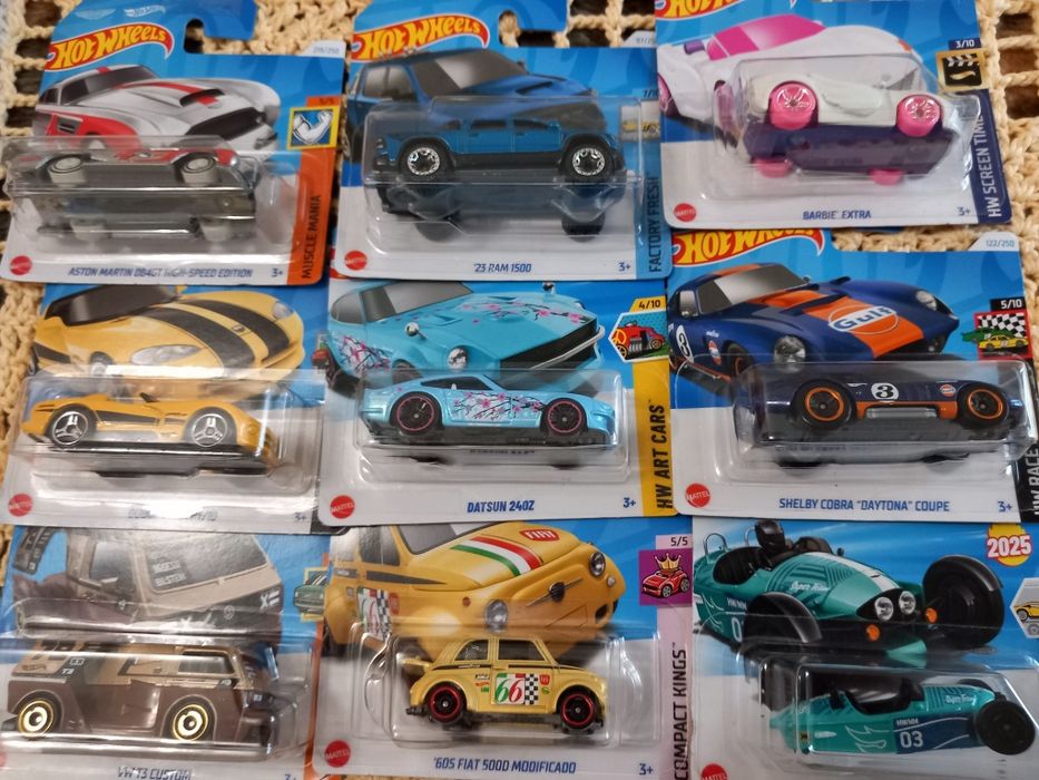 Hot Wheels e Majorette