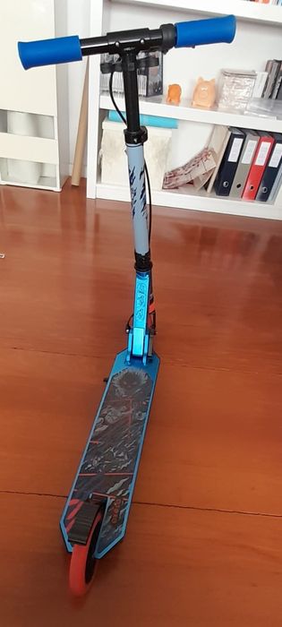 Trotinete de Criança Mid 5 Cinza/Verde