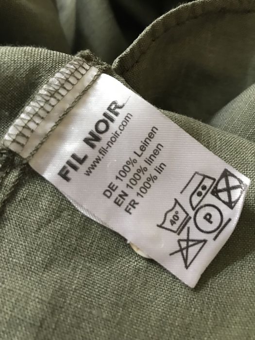 Лляне плаття від бренду Fil Noir р.XL